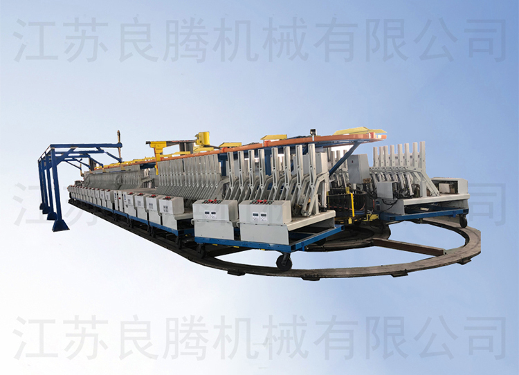 160工位汽車PU緩沖器環形生產線